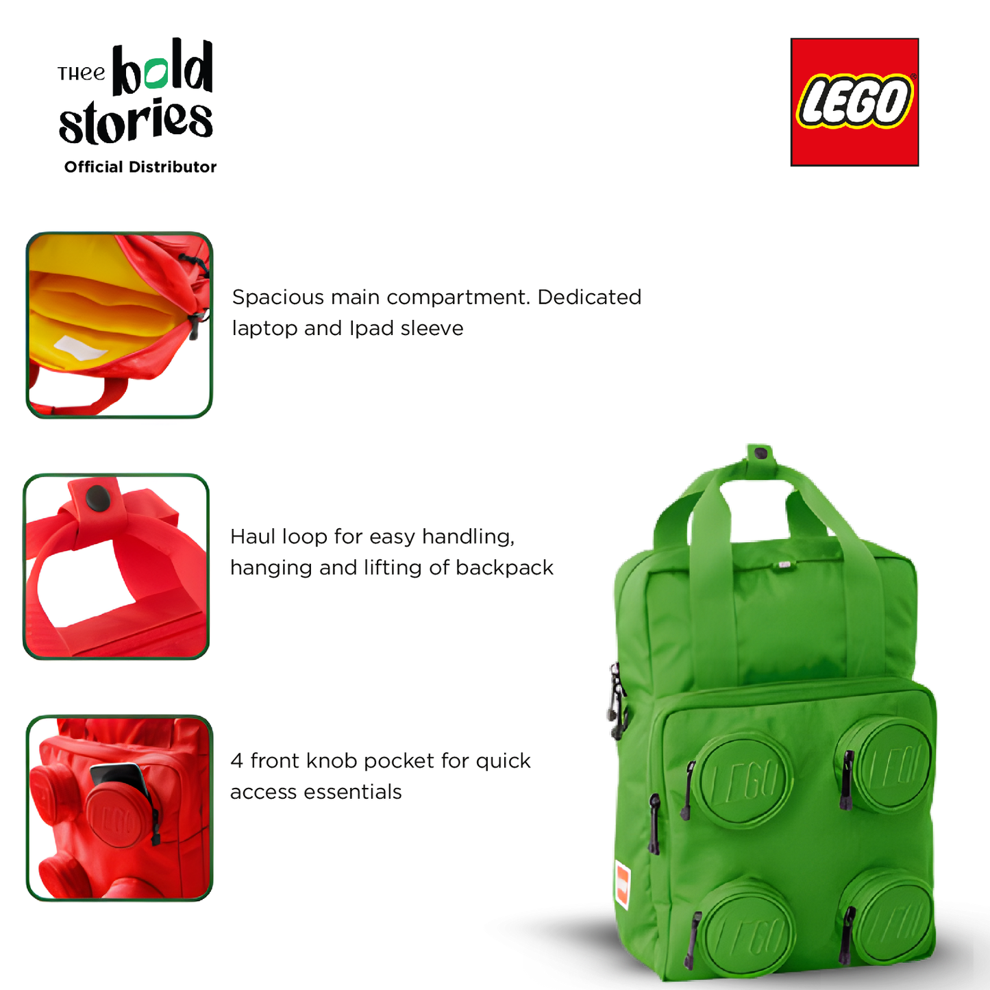 Signature Brick 2x2 Backpack