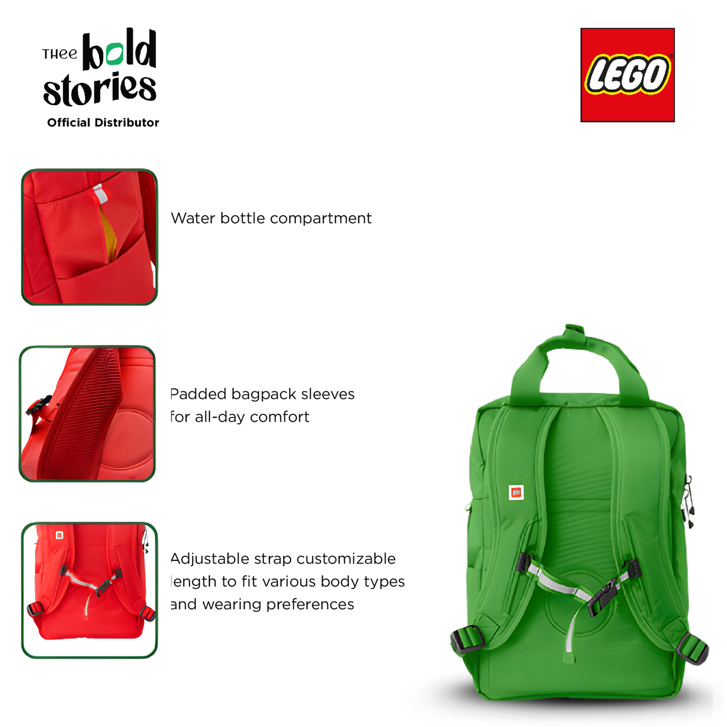 Signature Brick 2x2 Backpack