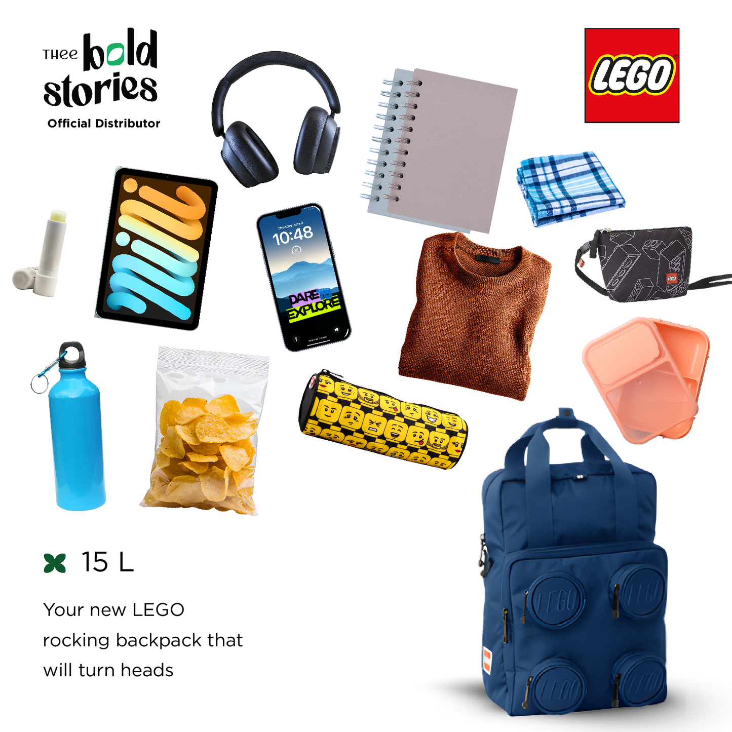 Signature Brick 2x2 Backpack