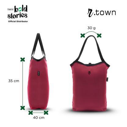 Reversible "Concorde" Tote Bag