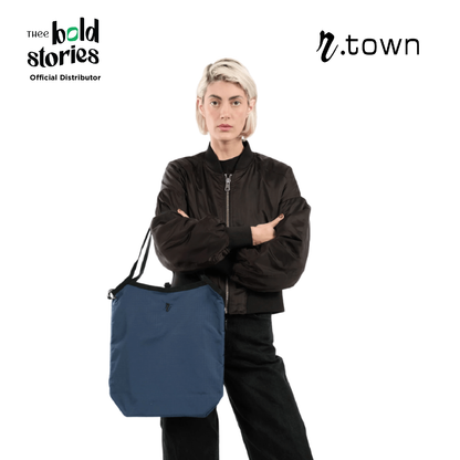 Reversible "Concorde" Tote Bag