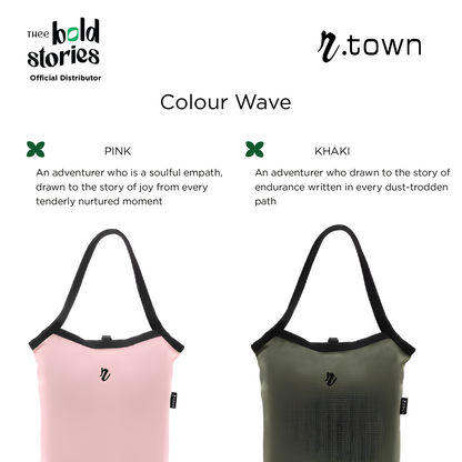 Reversible "Concorde" Tote Bag