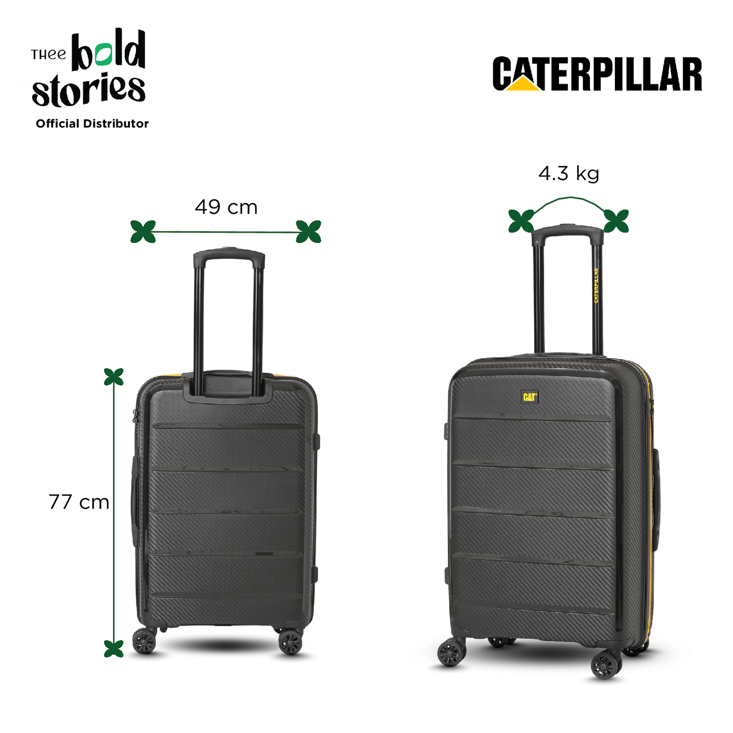 CAT Cargo Cool Rack Luggage (Large)