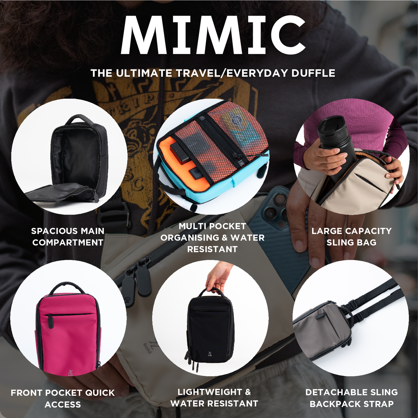 Mimic: Multi-Carry Sling/Backpack