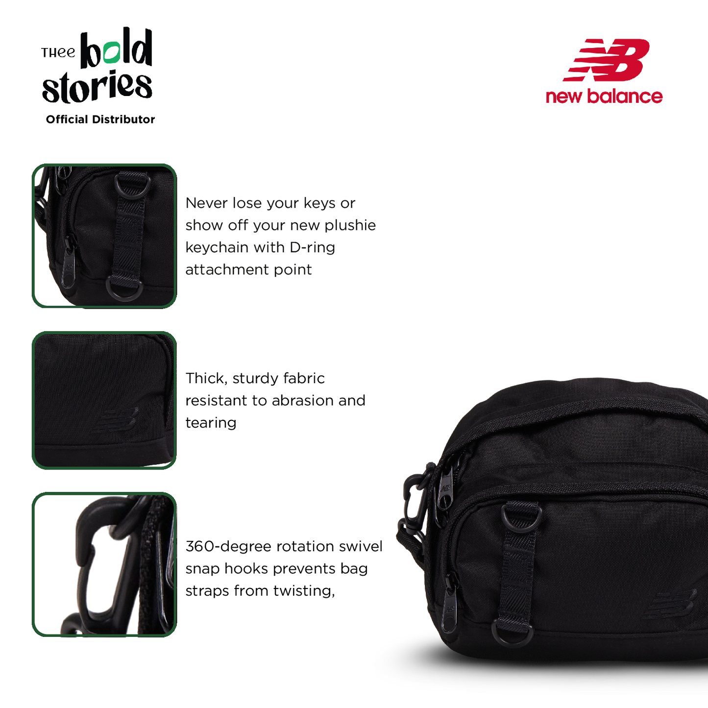 ATHLETICS, SLING BAG