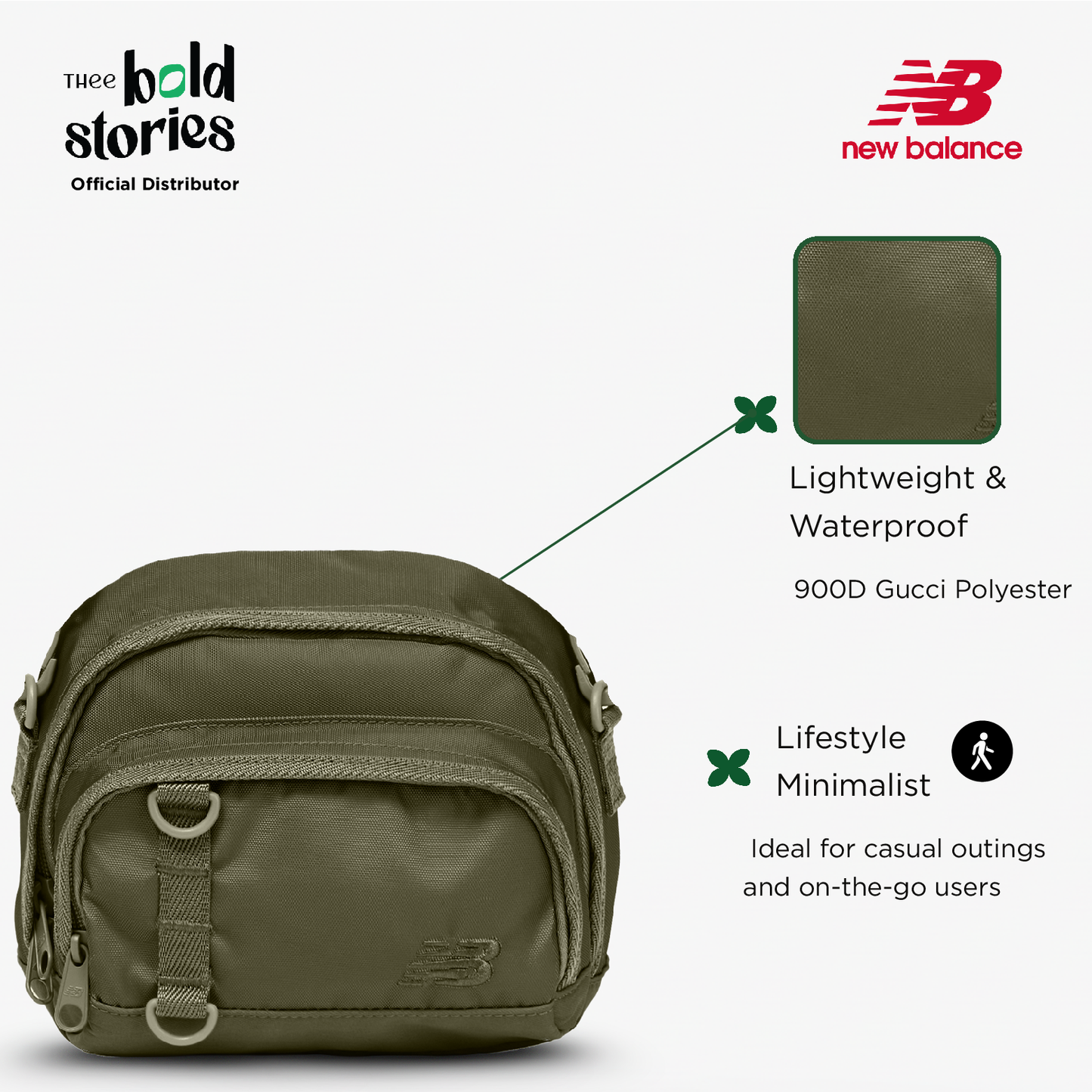 ATHLETICS, SLING BAG