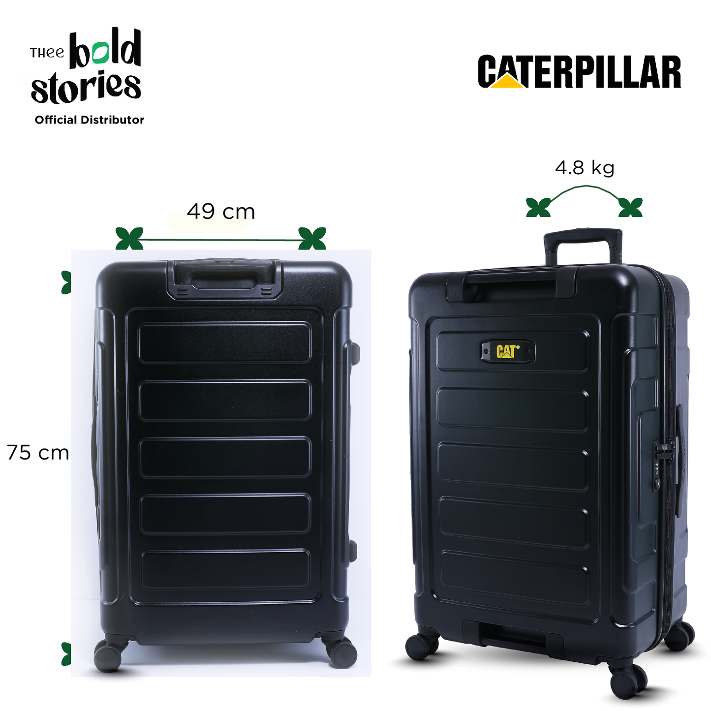 Stealth Hard Case Trolley (Large)