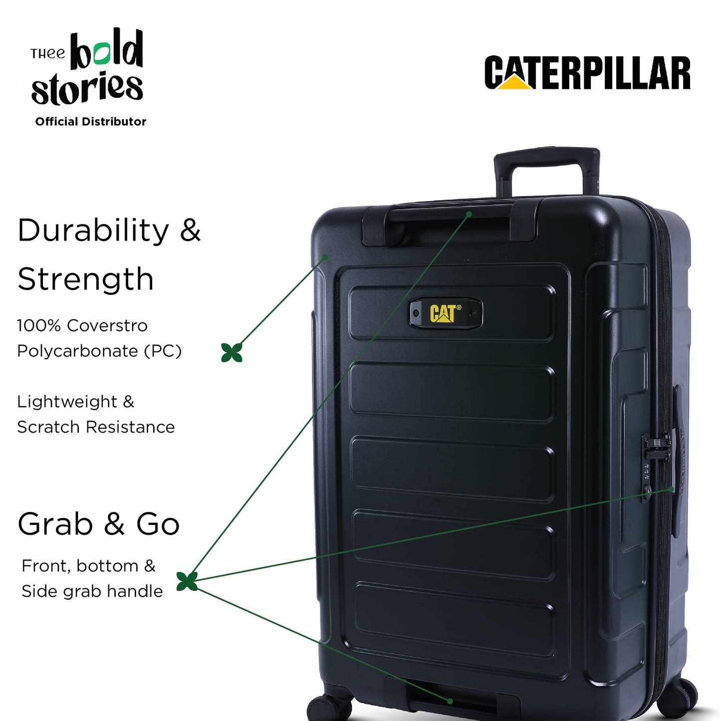Stealth Hard Case Trolley (Large)