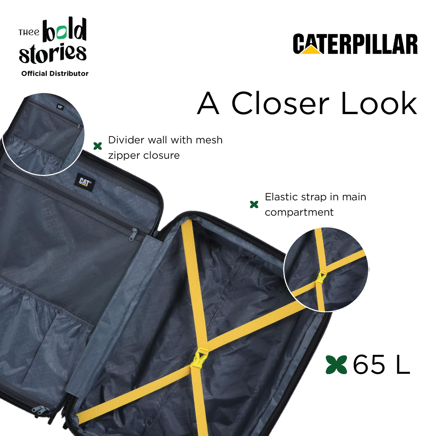 Stealth Hard Case Trolley (Medium)