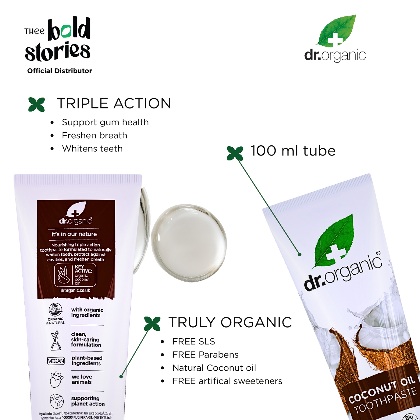Virgin Coconut Toothpaste 100 ml